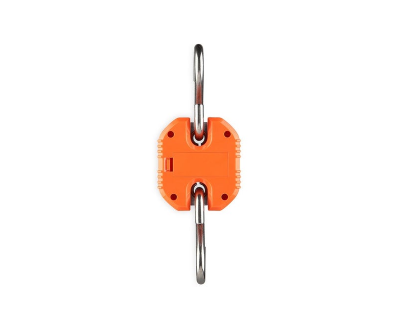 Klau Portable Digital Scale 150 kg / 300 lb Heavy Duty Crane Scale Hanging Scales LCD Display with Backlight for Home Farm Hunting Outdoor Orange - Image 3